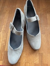 WIE NEU Vabene (jetzt Vabeene) Pumps, Gr.38,5 handgenäht, Leder, Klettverschluß
