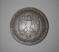 1 DM Münze von 1950, Prägestätte F, TOP Zustand 