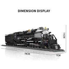 Big Boy train - 1608PCS Dampf