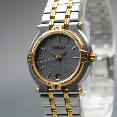 Gucci 9000l black dial - gucci,