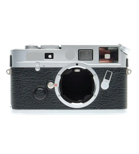 Leica text logo blackout - &,