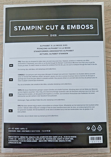 Stampin stanzformen - stampin, 'up