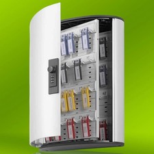 DURABLE Schlüsselkasten KEY BOX CODE 48 für 48 Schlüssel silber 1976-23