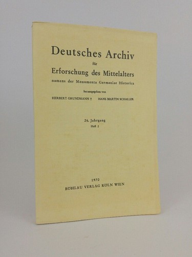 Deutsches archiv für - deutsches,