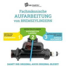 Aufarbeitung Hauptbremszylinder 25,4mm für Baumann Seitenstapler Stapler AS25