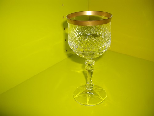 Wein glas goldrand selb evtl - wein,
