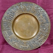 Wandteller Metall Kupfer Sverige ø 27,5 cm