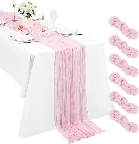 Tischläufer pink stück - 4,