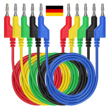 5 Bananenstecker Messkabel Set