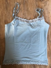 Damen Unterhemd TOP TCM Tchibo Gr. 40/42 hellblau *** TOP ***