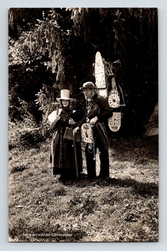 Germany black forest clock - black,