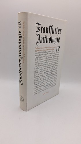 Frankfurter anthologie band - frankfurter,