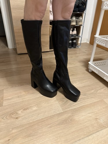 Damen plateaus schwarz - damen,