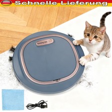 Roboter Staubsauger mit Wischfunktion Saugroboter USB Nassreinigung Kehrmaschine