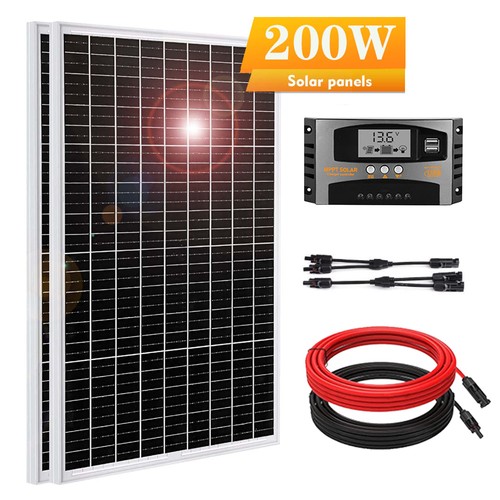 200w solaranlage komplettpaket - solaranlage,