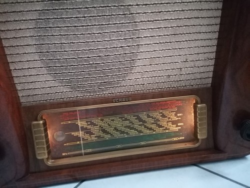 Retro röhren radio schaub - radio,
