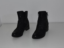 Wolky Stiefel Stiefeletten Echtleder schwarz Gr. 41