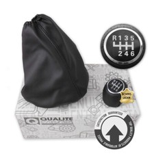 LEDER SCHALTKNAUF + SCHALTSACK