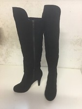 NEU Tamaris Stiefel Stiefelette Overknee Wildleder schwarz Gr. 37