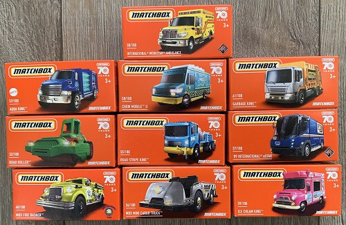 Matchbox years lkw sammlung - years, lkw-sammlung