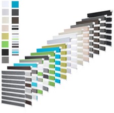 WOLTU Doppelrollo Klemmfix