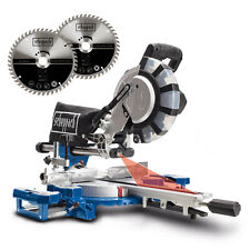 Scheppach Kapp und Gehrungssäge HM254SPX Kappsäge Zugsäge + Laser & 2.Sägeblatt