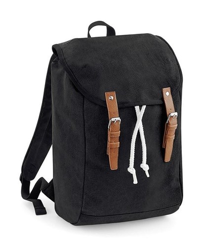 Quadra vintage canvas rucksack - quadra,