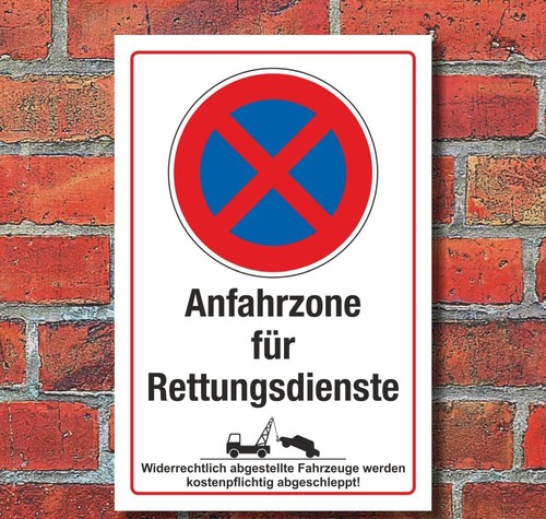 Schild halteverbot parkverbot - schild,