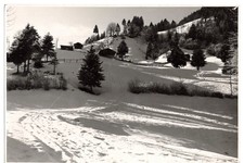 Vintage Winter Foto Alpen