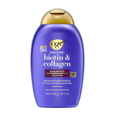 OGX Biotin Und Collagen Shampoo 385 Ml,Reichhaltiges Haarshampoo Für 72H+ Volume