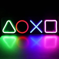 Playstation Lampe LED Symbole