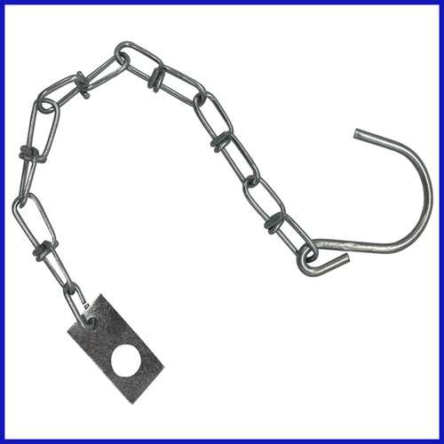 Sicherungskette 27cm mit haken - sicherungskette,