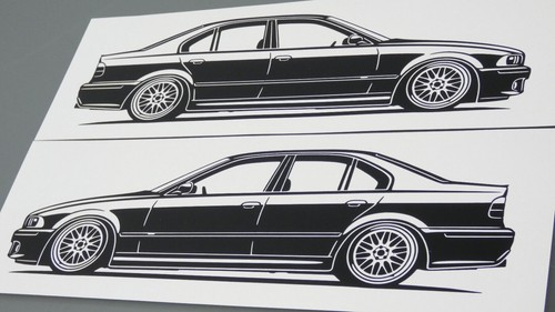 Bmw e39 aufkleber - bmw,