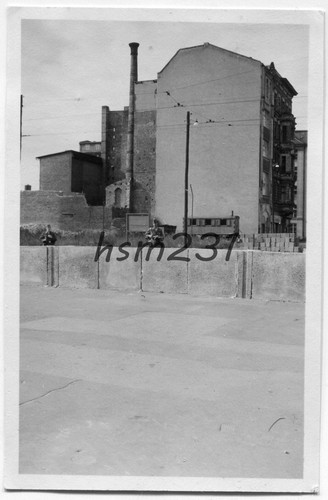 Foto 1961 mauer mitten - 1961,