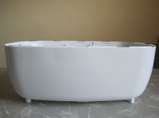 Ersatzteil für Brotbackautomat AFK BM-3: Weißes Kunststoff-Gehäuse-Unterteil