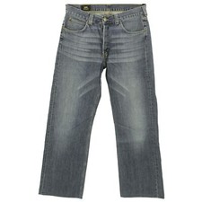 #6699 LEE Herren Jeans Hose NASH ohne Stretch blue blau 33/30