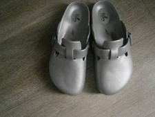 Damen Pantolette- silber