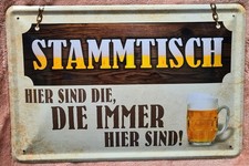 Blechschild, 20 x 30 cm