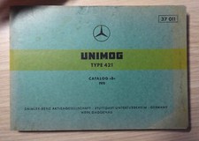 Mercedes Unimog Typ 421 Ersatzteilliste