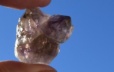 4 Elestiale Bergkristall Amethyst   Elestial Spitzen - Gebilde   - 4 Edelsteine
