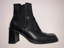 Stiefeletten VIC MATIÈ, Gr. 38, schwarz Echtleder, 1A-Zustand!!!
