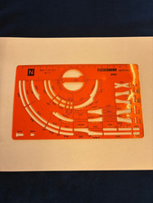 Fleischmann Spur HO Profi-Gleis  Gleisplanschablone Nr.:9921