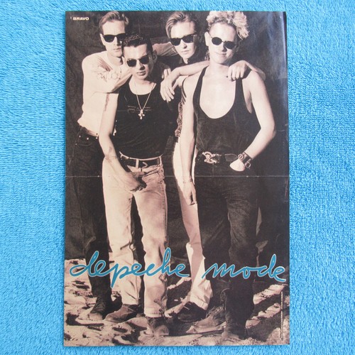 Depeche mode poster bravo - mode,