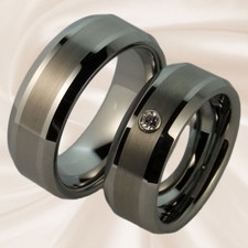 Wolframringe für Trauung