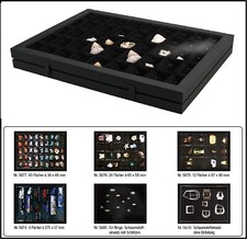 Vitrinen Setzkasten Mineralien