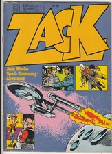 ✪ ZACK #51/1972, Koralle Verlag COMICHEFT Z2