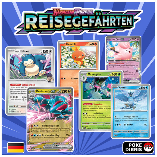 Pokemon karten reisegefährten - karten,