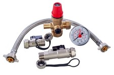 Turm-Ausdehnungsgefäß Sicherheitssteuerungs-Kit Komponenten für versiegeltes Heizsystem