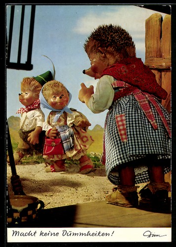 Ansichtskarte mecki kinder - ansichtskarte, mecki´s