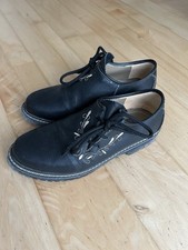 Haferlschuhe Trachtenschuhe Herren Hr. 41 Schwarz Moser Mit Stickerei